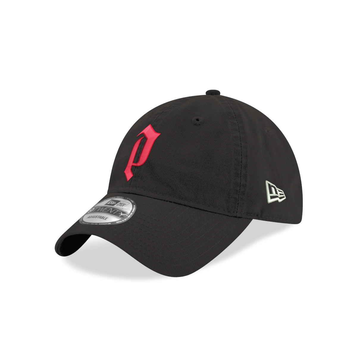 P Logo Black 9TWENTY Adjustable Cap