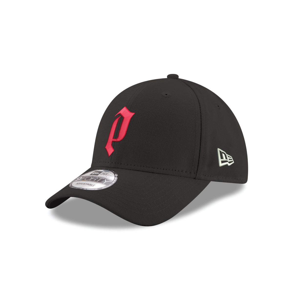 P Logo Black 9FORTY Youth Adjustable Cap
