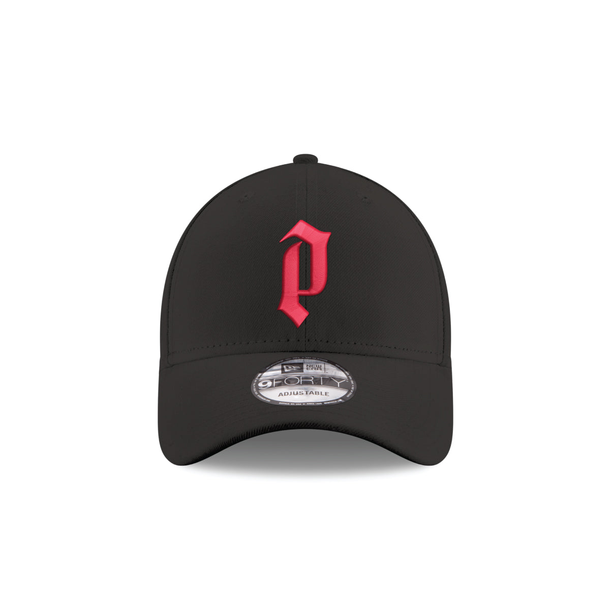 P Logo Black 9FORTY Youth Adjustable Cap