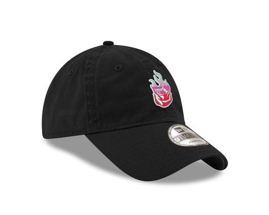 Fire Ombre Logo Black 9TWENTY Adjustable Cap
