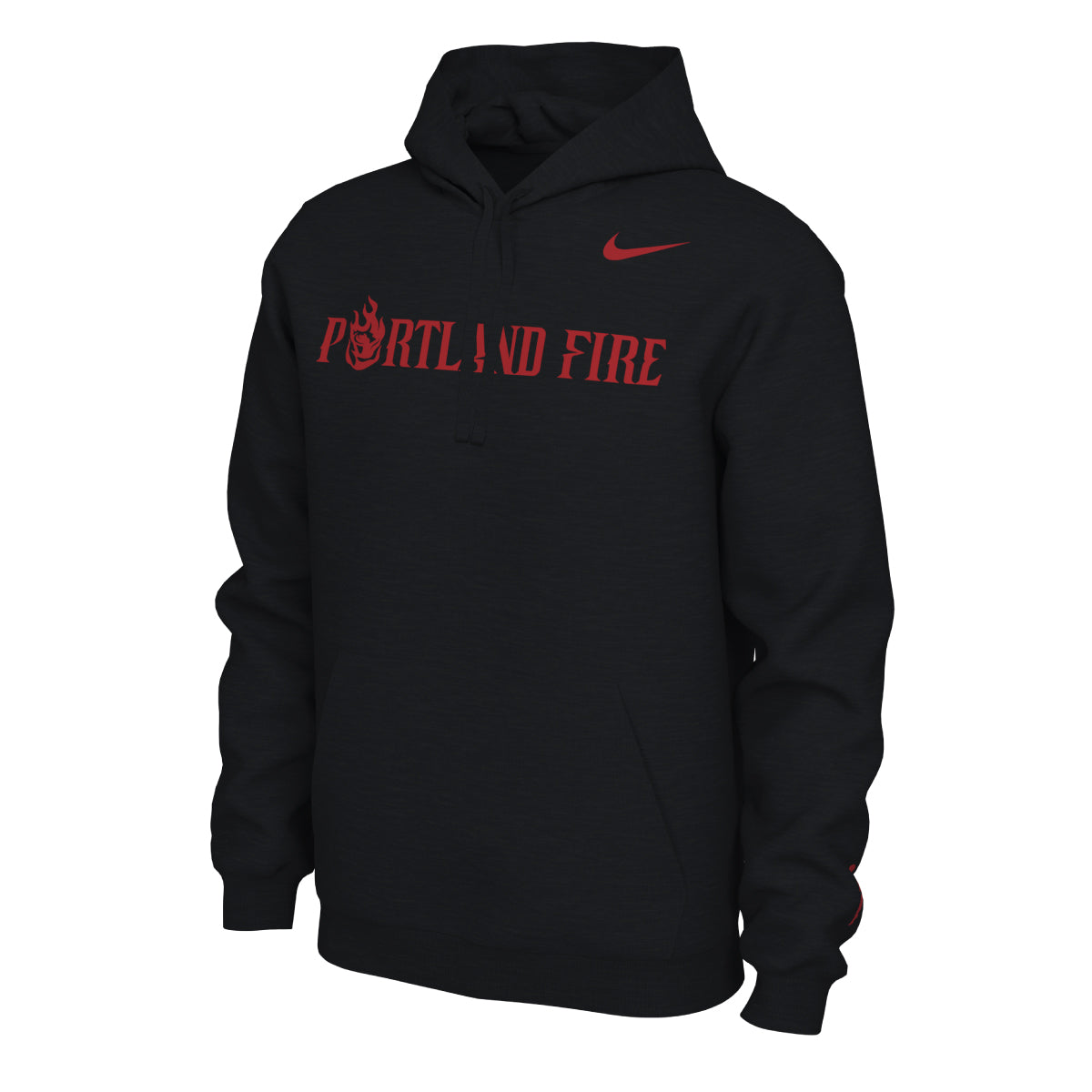 Portland Fire Black Unisex Nike Hoodie