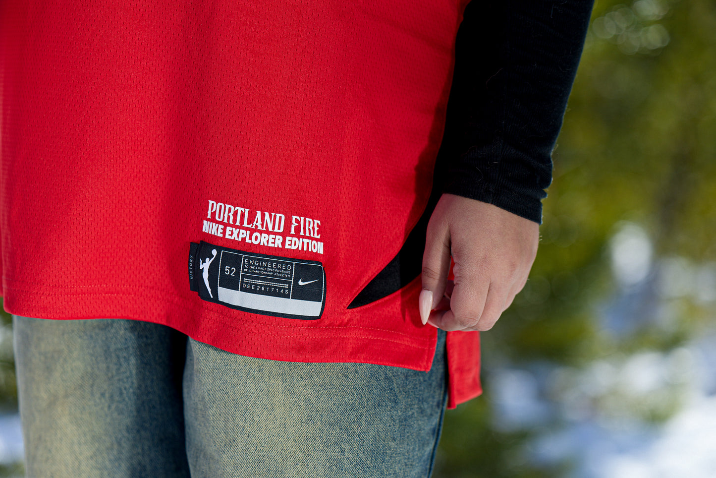 Custom Portland Fire Explorer Jersey