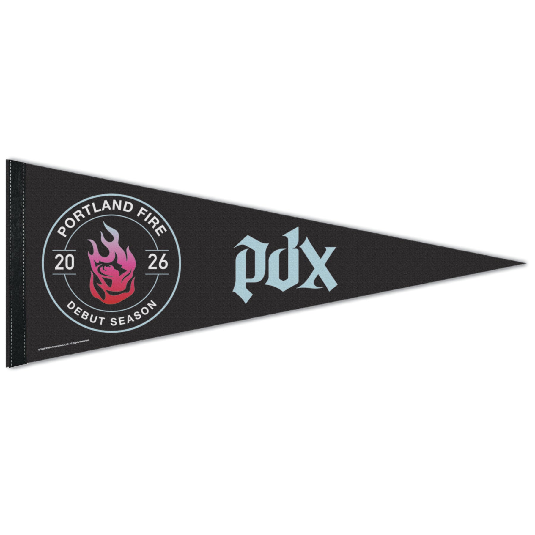 Portland Fire Debut Pennant Flag