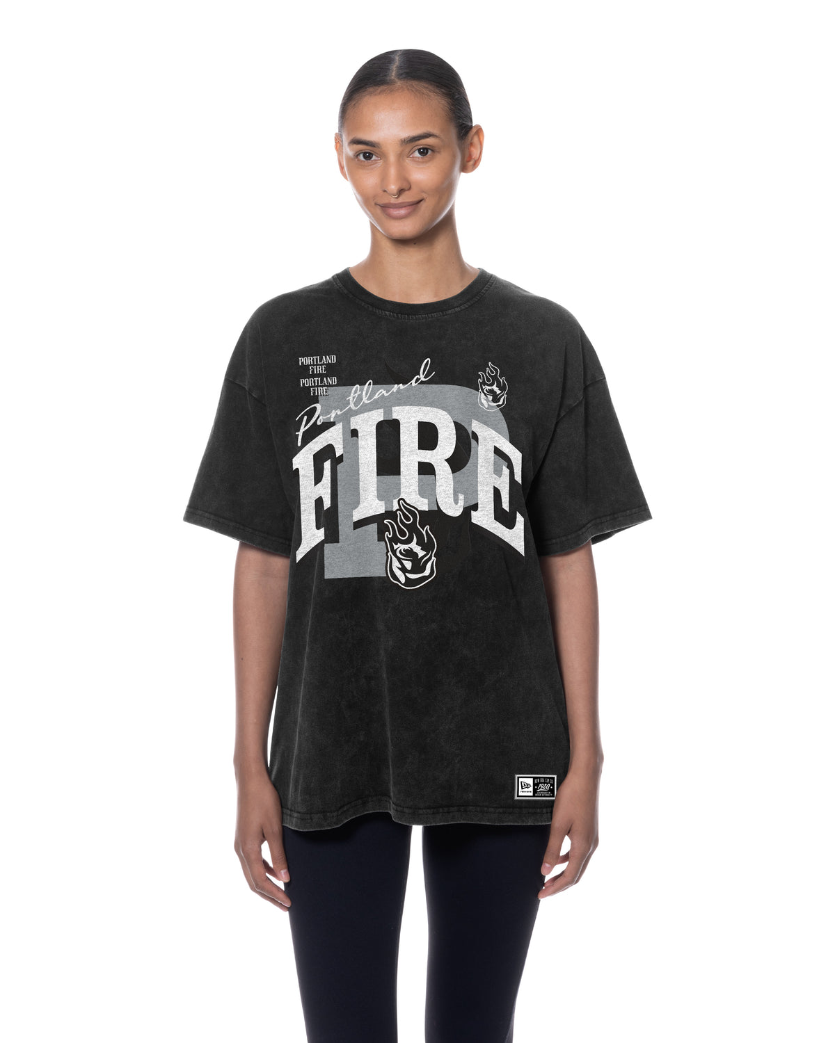 Women's Portland Fire Vintage Varsity Tee
