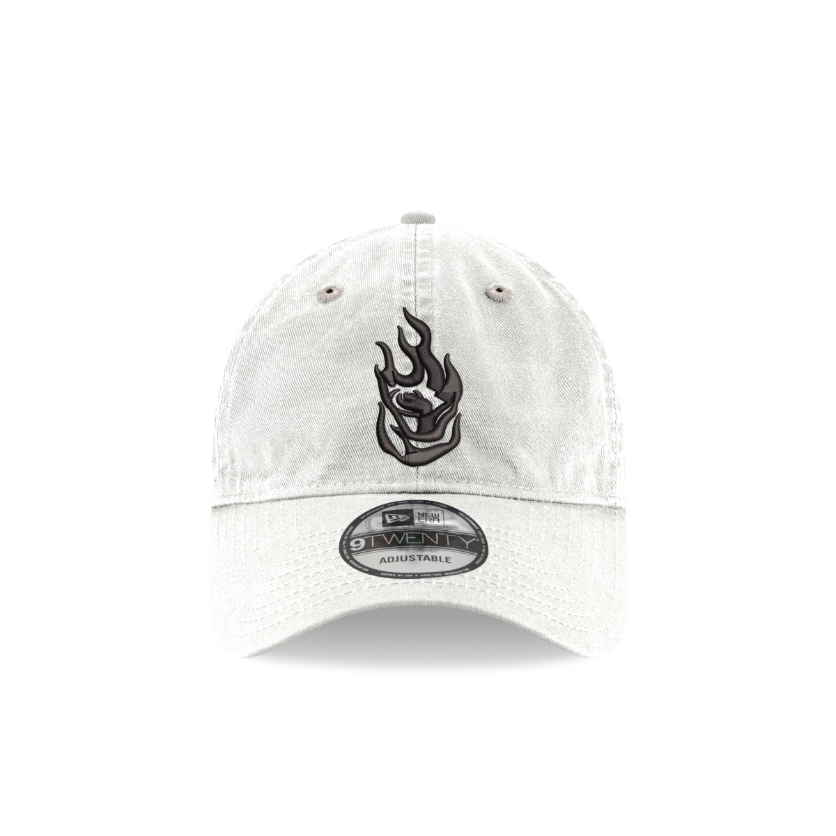 Fire Logo White 9TWENTY Adjustable Cap