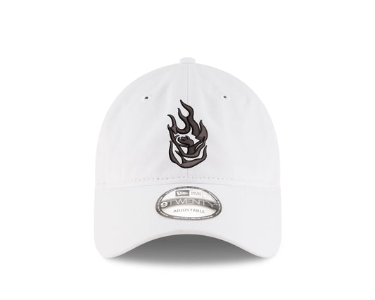 Fire Logo White 9TWENTY Adjustable Cap