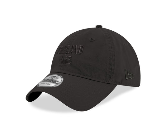 Portland Fire Black 9TWENTY Adjustable Cap