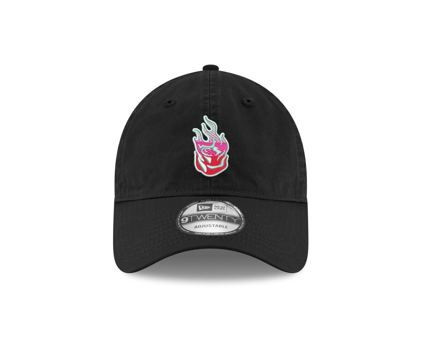 Fire Ombre Logo Black 9TWENTY Adjustable Cap