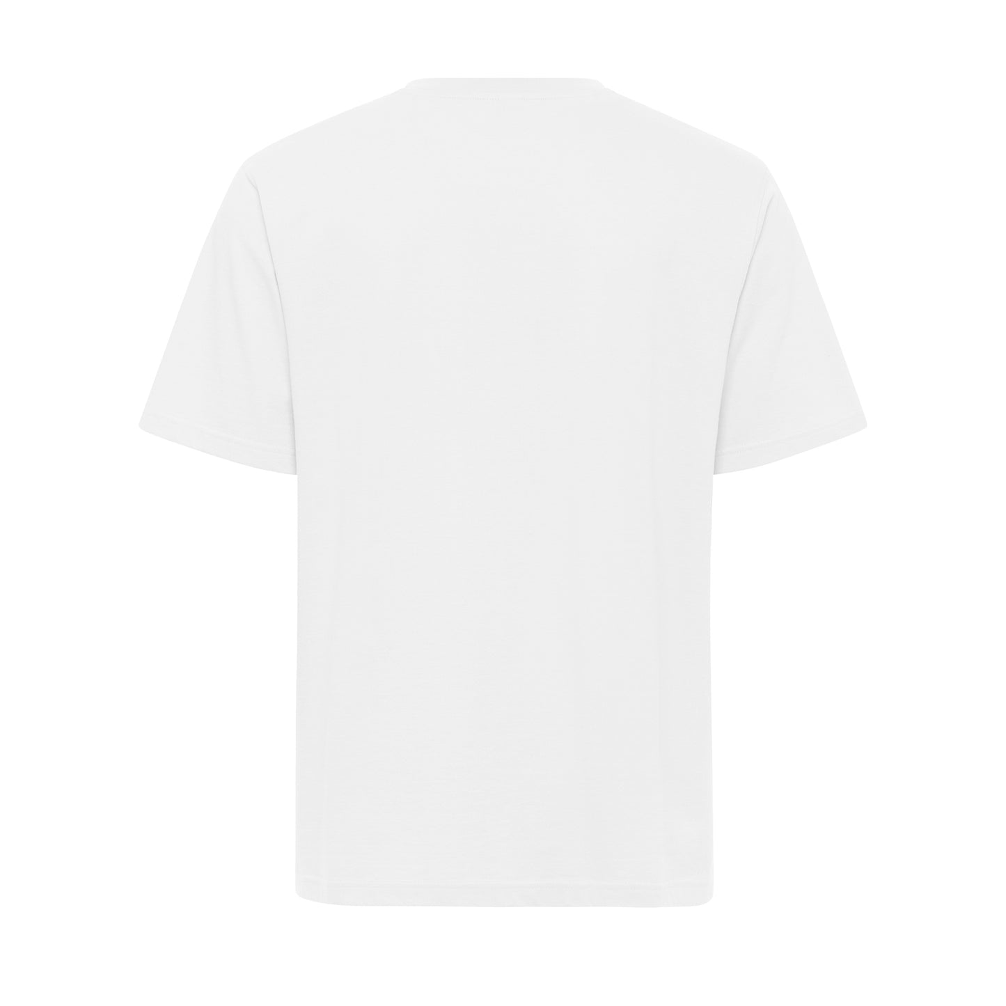 Fire Ombré Logo White Unisex Short Sleeve Tee