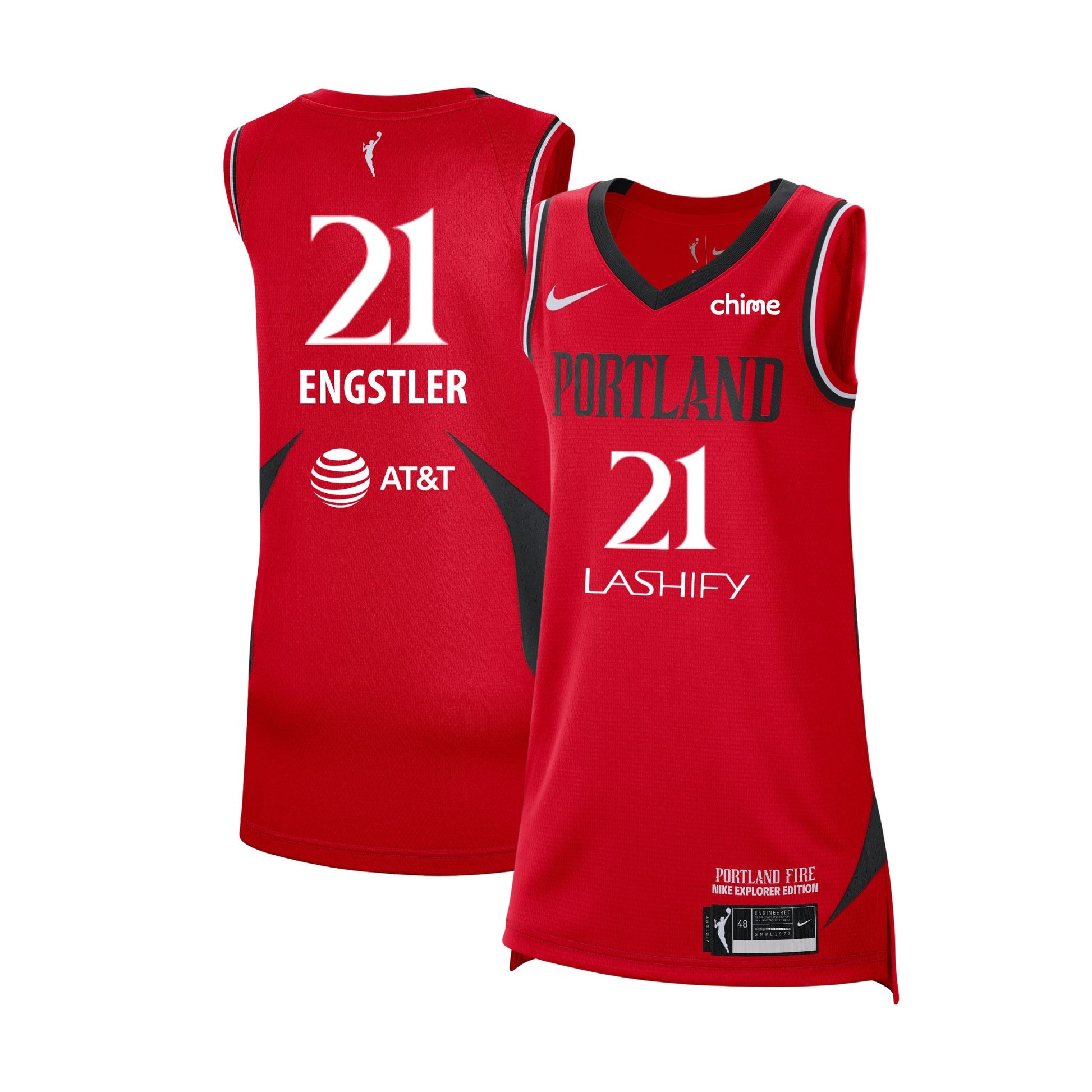 Emily Engstler Portland Fire Explorer Jersey