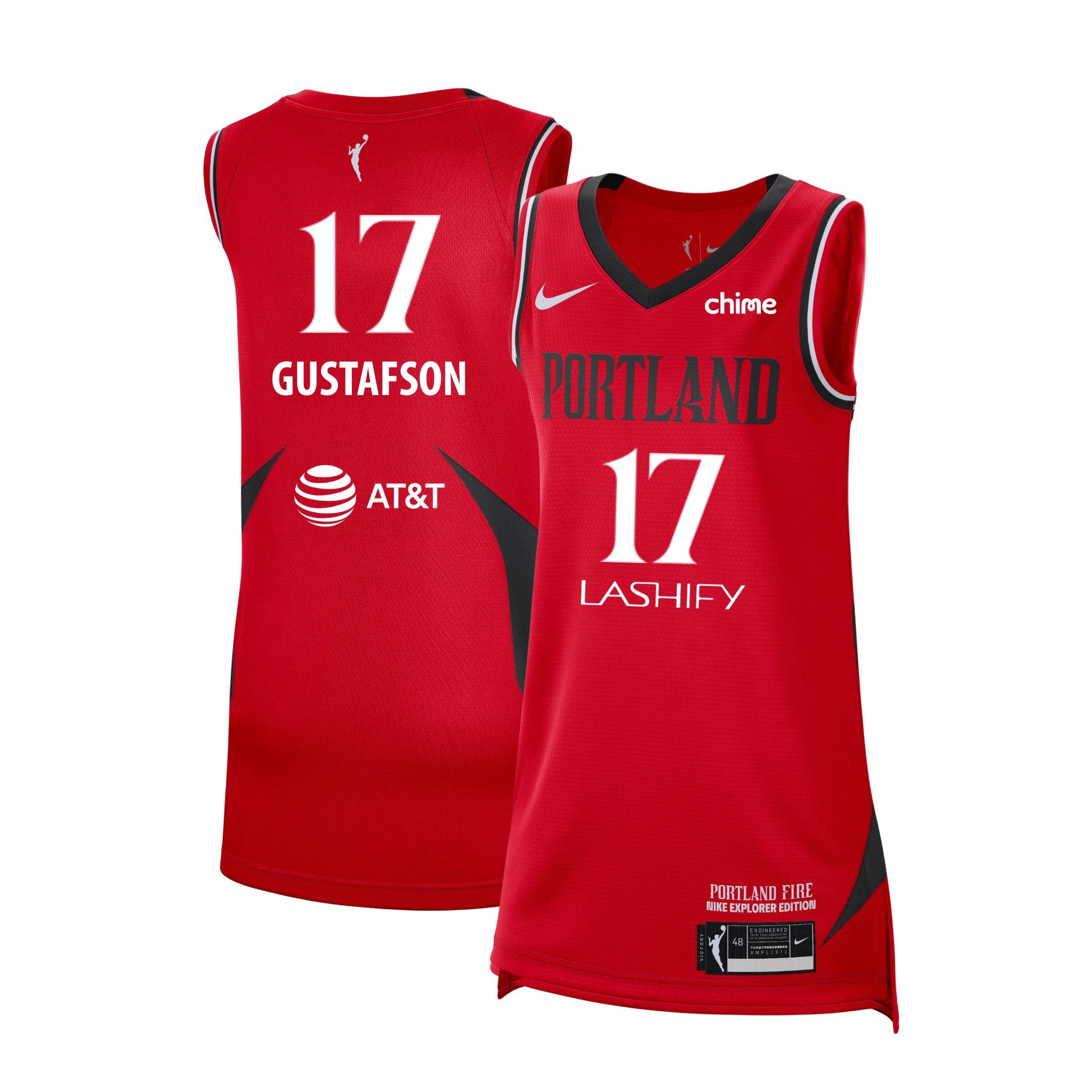 Megan Gustafson Portland Fire Explorer Jersey