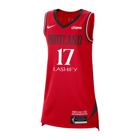 Megan Gustafson Portland Fire Explorer Jersey