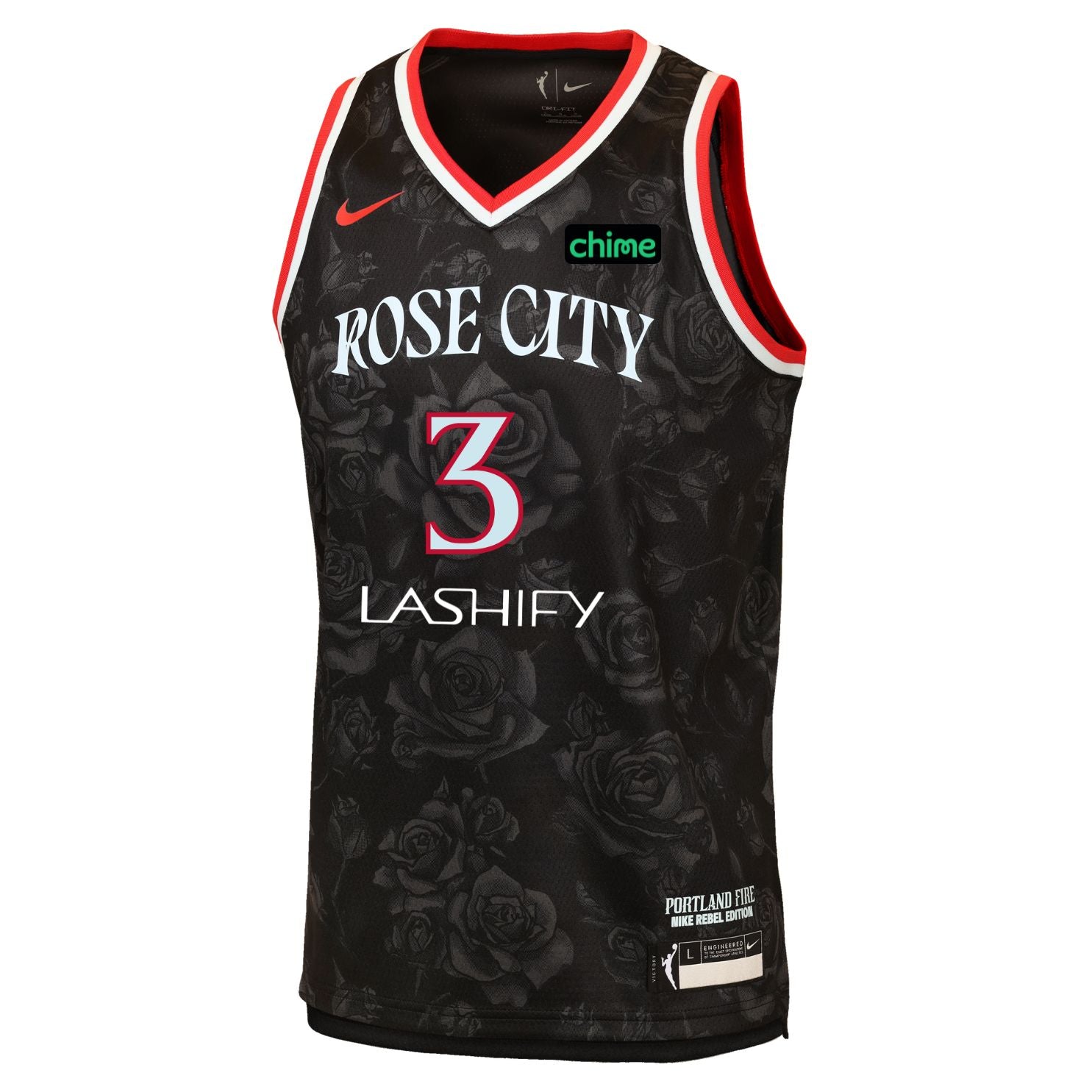 Sarah Ashlee Barker Portland Fire Rebel Jersey