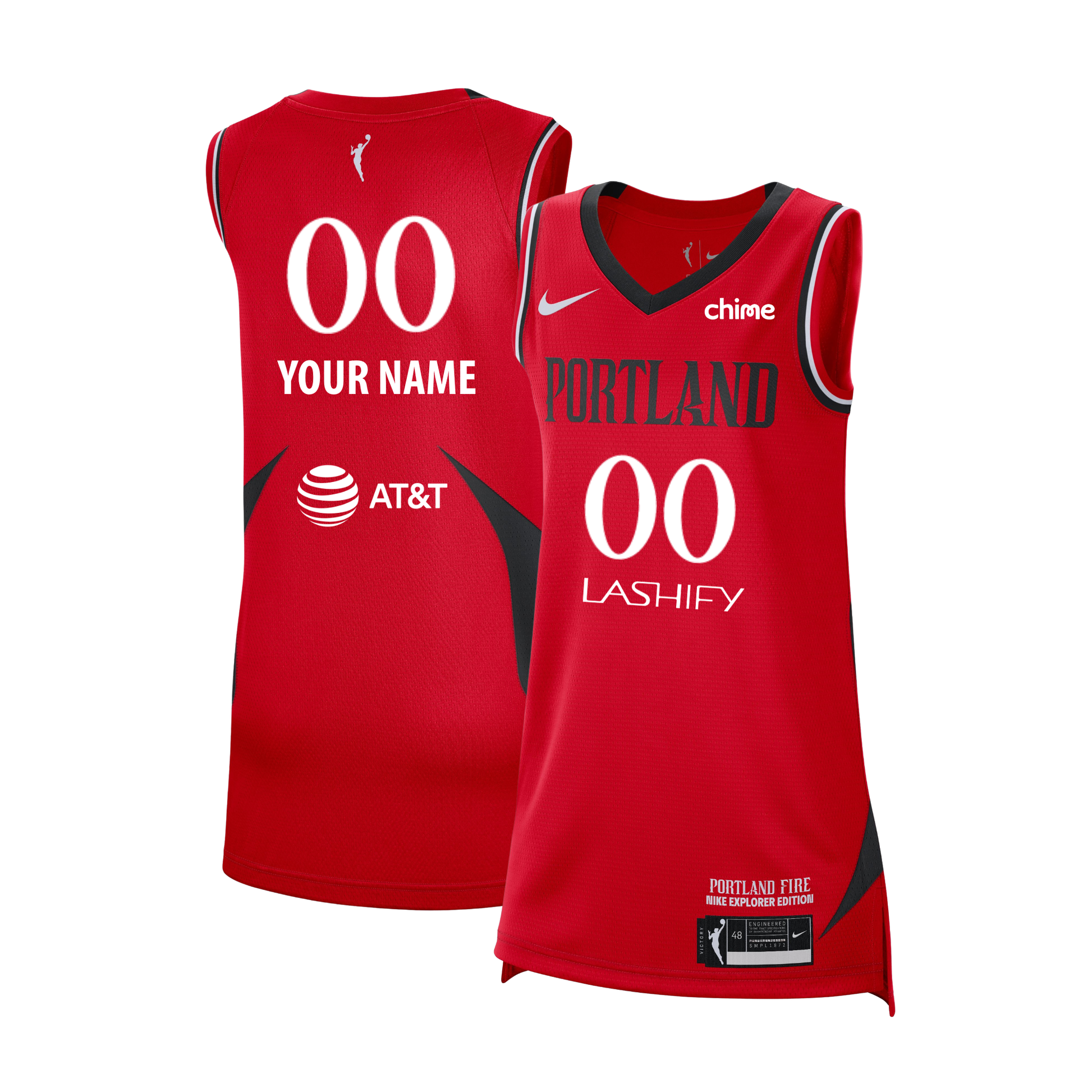 Custom Portland Fire Explorer Jersey