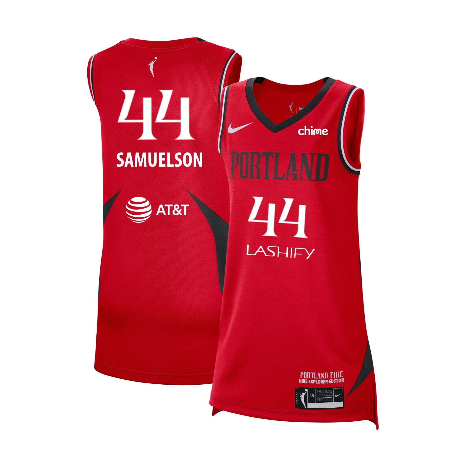 Karlie Samuelson Portland Fire Explorer Jersey