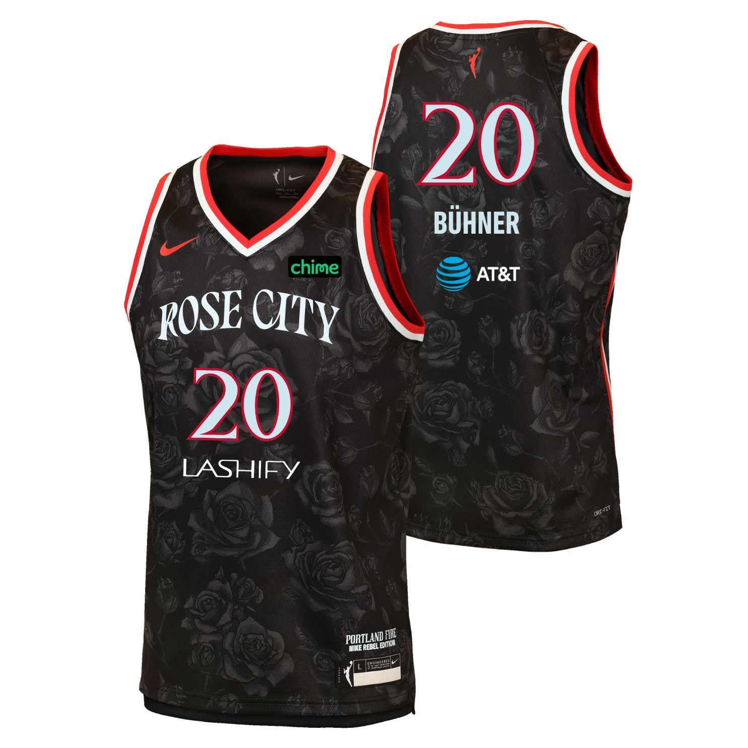 Frieda Bühner Portland Fire Rebel Jersey
