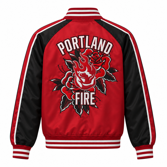 Women's Portland Fire Retro Rose Jacket