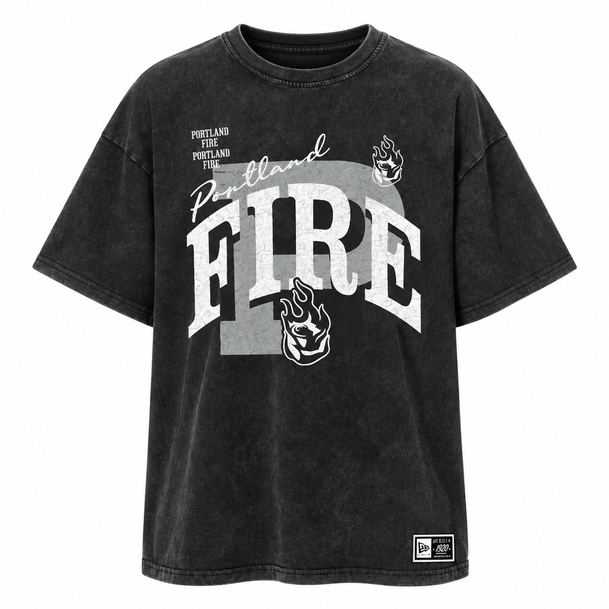 Women's Portland Fire Vintage Varsity Tee