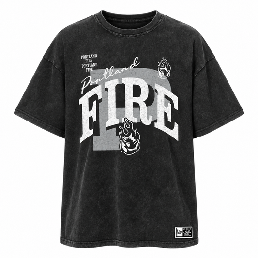 Women's Portland Fire Vintage Varsity Tee