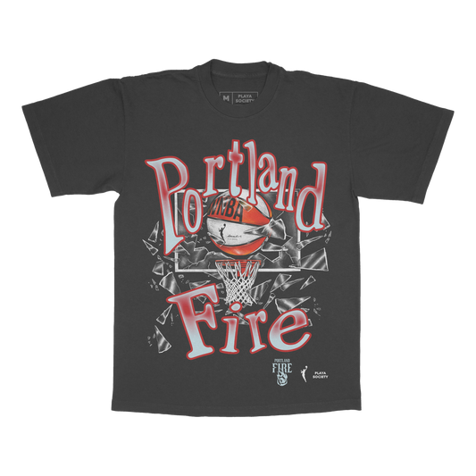 Portland Fire Shattered Glass Unisex Tee
