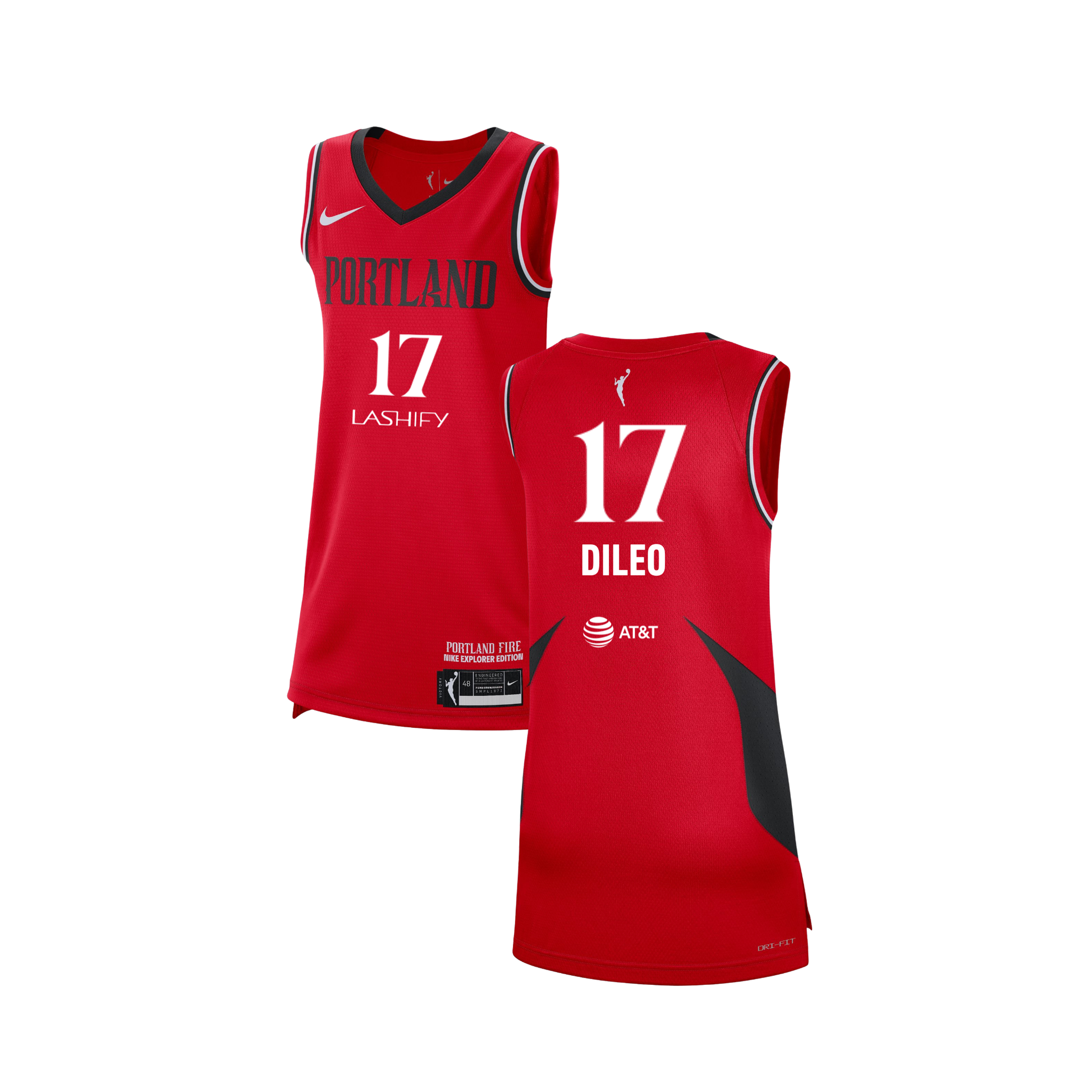 Megan DiLeo Portland Fire Explorer Jersey